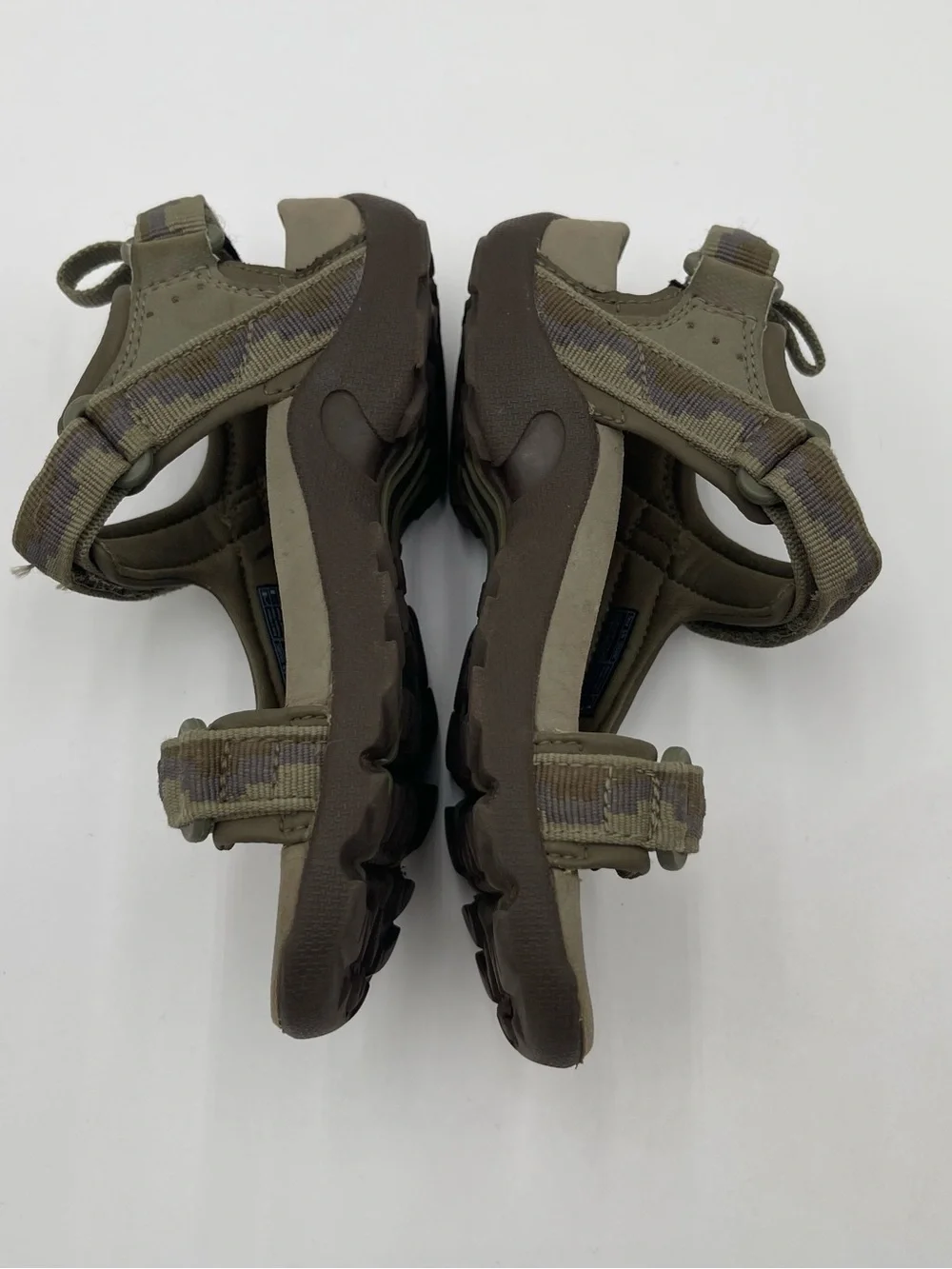 Teva Tanza Camouflage Nature Hiking Sandals Kids Unisex Size 12 Summer
